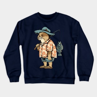 fisher cat Crewneck Sweatshirt